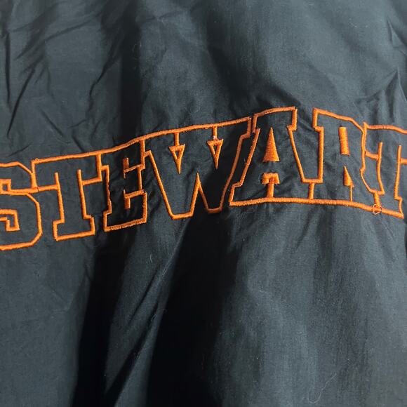 Chase Authentics Tony Stewart NASCAR 20 Black/Orange Windbreaker XL Zip Jacket - Picture 5 of 16